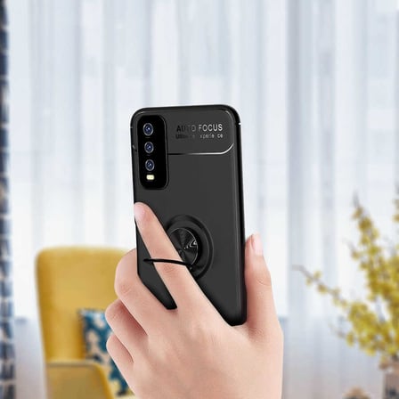 Vivo Y20 Uyumlu Kılıf Zore Ravel Silikon Kapak