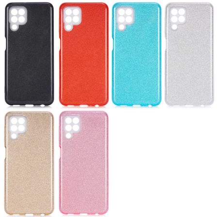 Samsung Galaxy M32 Uyumlu Kılıf Zore Shining Silikon