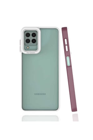 Samsung Galaxy M32 Uyumlu Kılıf Zore Mima Kapak