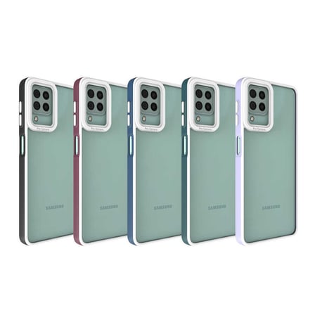 Samsung Galaxy M22 Uyumlu Kılıf Zore Mima Kapak