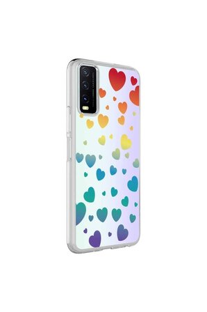 Vivo Y11S Uyumlu Kılıf Zore M-Blue Desenli Kapak