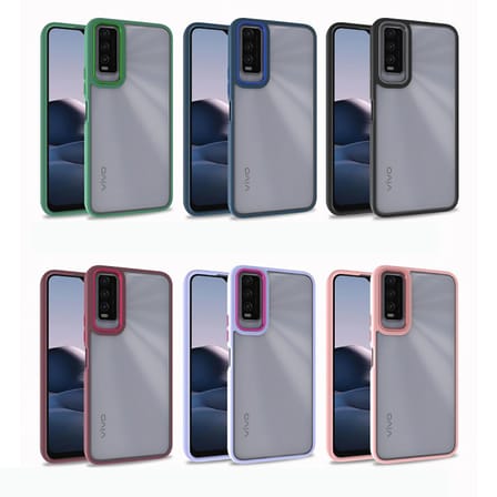 Vivo Y20S Uyumlu Kılıf Zore Flora Kapak