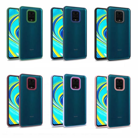 Xiaomi Redmi Note 9S Uyumlu Kılıf Zore Flora Kapak