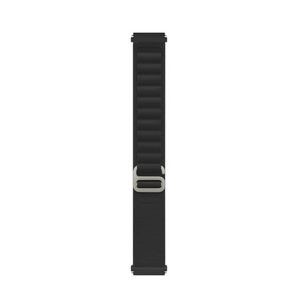 Samsung Gear S3 22mm Uyumlu Kordon Alpine Hasır Örgü Zore KRD-74 Kumaş Kayış