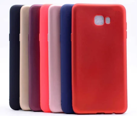 Samsung Galaxy C5 Pro Uyumlu Kılıf Zore Premier Silikon Kapak