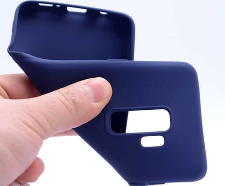 Samsung Galaxy S9 Plus Uyumlu Kılıf Zore Premier Silikon Kapak