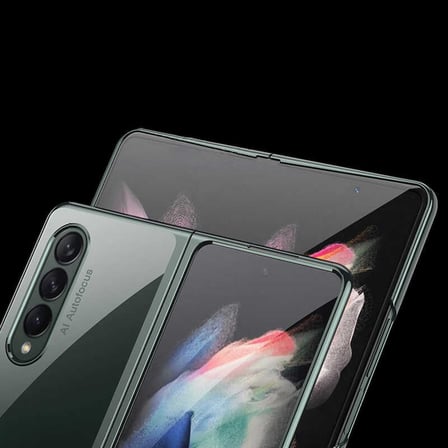Samsung Galaxy Z Fold 3 Uyumlu Kılıf Zore Kıpta Kapak