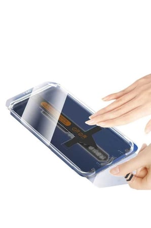 Apple iPhone 15 Plus Uyumlu Hayalet Ekran Koruyucu Zore Süper Fast Privacy Film