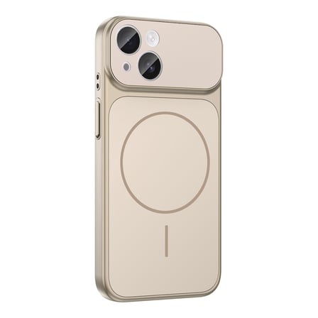 Apple iPhone 14 Uyumlu Kılıf Zore M-Safe Şarj Özellikli Kamera Korumalı Formen Kapak