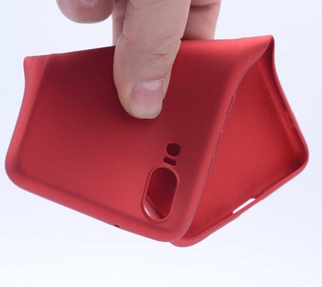 Huawei P20 Uyumlu Kılıf Zore Premier Silikon Kapak