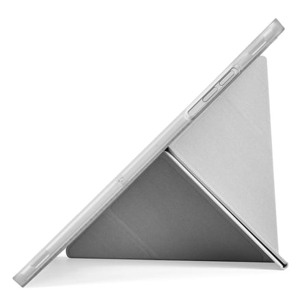 Samsung Galaxy Tab A11 Plus Uyumlu Kılıf Zore Tri Folding Kalem Bölmeli Standlı Kılıf