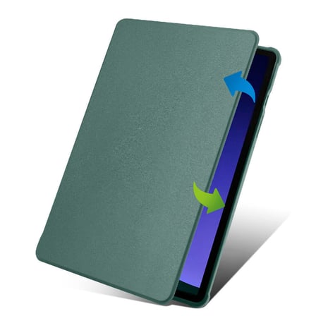 Samsung Galaxy Tab S9 Uyumlu Kılıf Zore Termik Kalem Bölmeli Dönebilen Standlı Kılıf