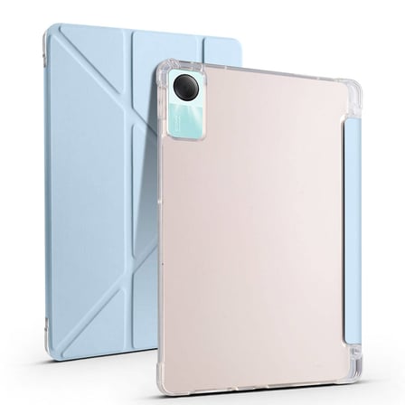 Xiaomi Redmi Pad SE Uyumlu Kılıf Zore Tri Folding Kalem Bölmeli Standlı Kılıf