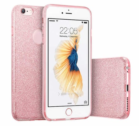 Apple iPhone 8 Uyumlu Kılıf Zore Shining Silikon