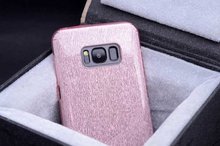 Samsung Galaxy S8 Plus Uyumlu Kılıf Zore Shining Silikon