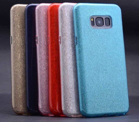 Samsung Galaxy S8 Plus Uyumlu Kılıf Zore Shining Silikon
