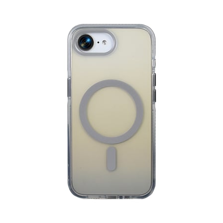 Apple iPhone 16E Uyumlu Kılıf M-safe Şarj Özellikli Transparan Renk Geçişli Zore Toros Kapak