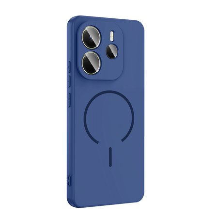 Xiaomi Redmi Note 14 4G Uyumlu Kılıf M-safe Şarj Özellikli Zore Meta Kapak