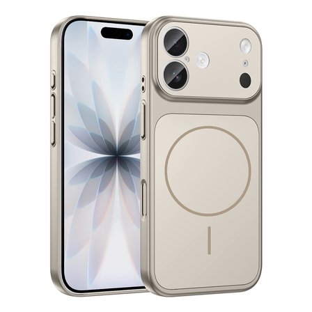 Apple iPhone 16 Uyumlu Kılıf Zore M-Safe Şarj Özellikli Kamera Korumalı Formen Kapak