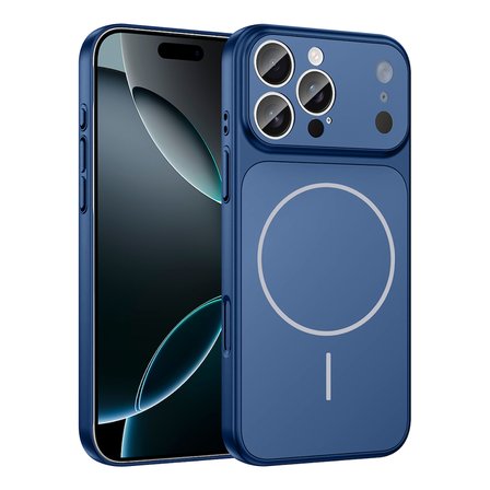 Apple iPhone 14 Pro Max Uyumlu Kılıf Zore M-Safe Şarj Özellikli Kamera Korumalı Formen Kapak