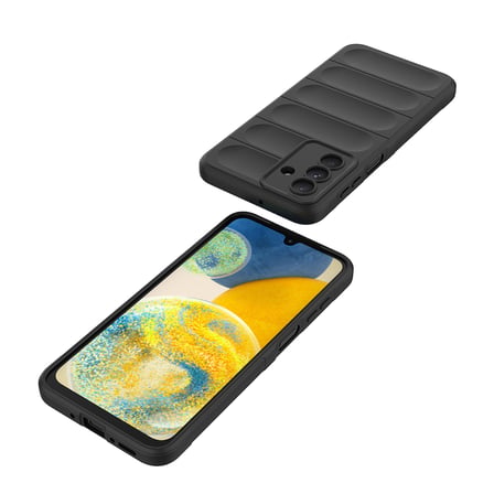 Samsung Galaxy A26 Uyumlu Kılıf Esnek TPU Oyuklu Arka Yüzey Tasarımlı Zore Etnik Silikon Kapak