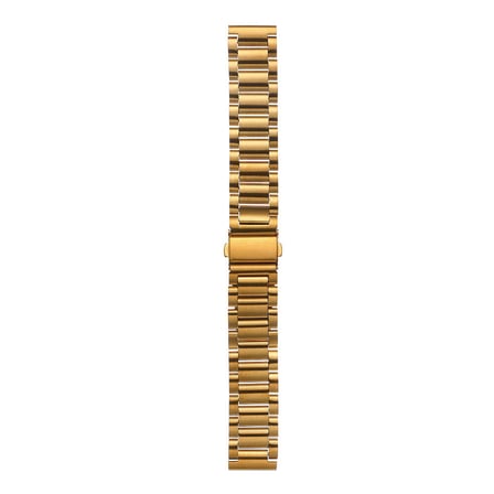 Huawei Watch GT 4 41mm Uyumlu 18mm Kordon Paslanmaz Metal Baklalı Tasarım KRD-04 Kayış
