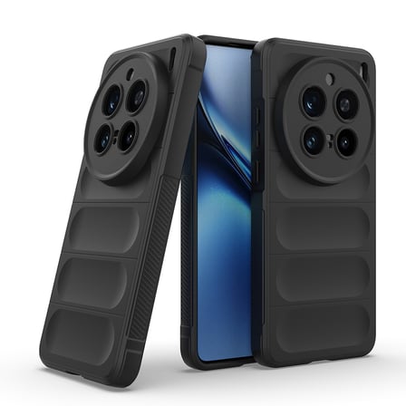 Vivo X200 Pro Uyumlu Kılıf Esnek TPU Oyuklu Arka Yüzey Tasarımlı Zore Etnik Silikon Kapak