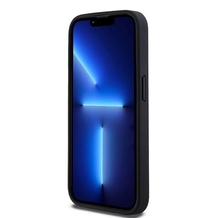 Apple iPhone 15 Pro Max Uyumlu Kılıf DKNY Orjinal Lisanslı 3D Yazılı Repeat Texture Pattern Kapak