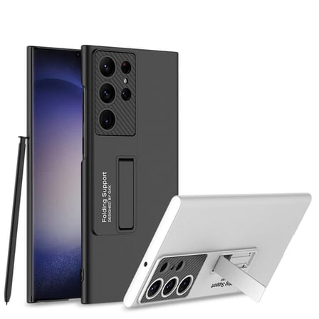 Samsung Galaxy S24 Ultra Uyumlu Kılıf Zore Standlı Ays Kapak