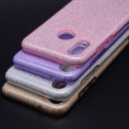 Huawei P20 Lite Uyumlu Kılıf Zore Shining Silikon