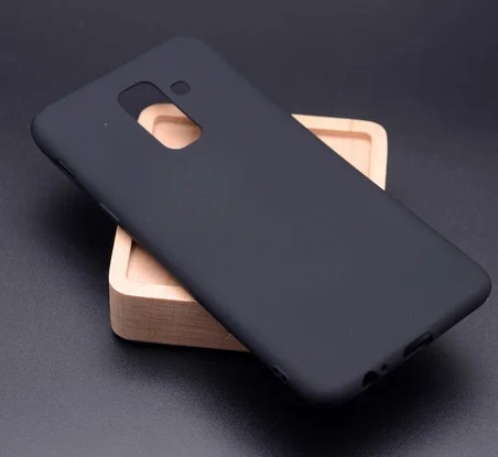 Samsung Galaxy A6 Plus 2018 Uyumlu Kılıf Zore Premier Silikon Kapak