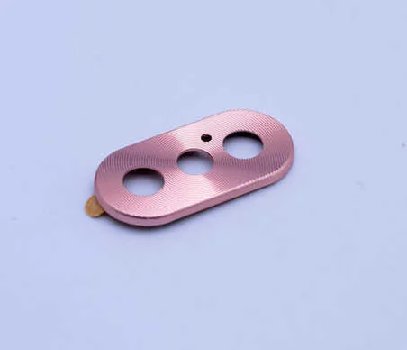Apple iPhone X Uyumlu Zore Metal Kamera Koruyucu