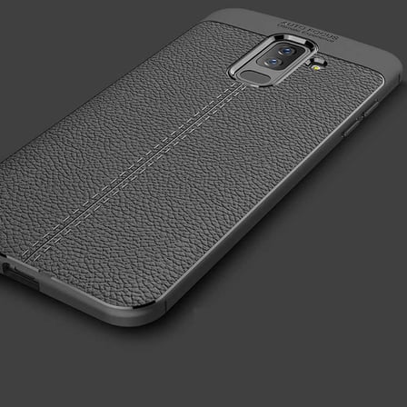 Samsung Galaxy J8 Uyumlu Kılıf Zore Niss Silikon Kapak
