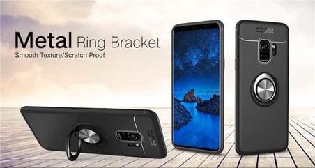 Samsung Galaxy S9 Plus Uyumlu Kılıf Zore Ravel Silikon Kapak