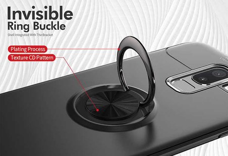 Samsung Galaxy J8 Uyumlu Kılıf Zore Ravel Silikon Kapak