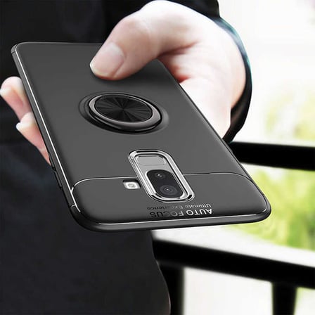 Samsung Galaxy J8 Uyumlu Kılıf Zore Ravel Silikon Kapak