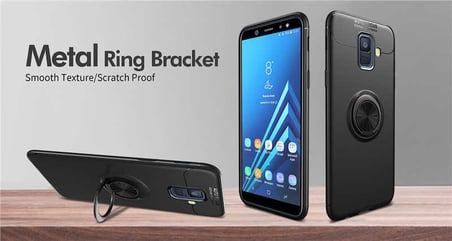 Samsung Galaxy A6 2018 Uyumlu Kılıf Zore Ravel Silikon Kapak