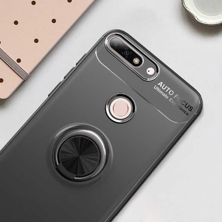 Huawei Y7 2018 Uyumlu Kılıf Zore Ravel Silikon Kapak