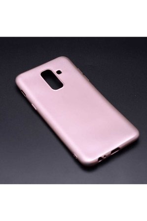 Samsung Galaxy J8 Uyumlu Kılıf Zore Premier Silikon Kapak