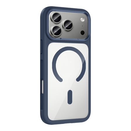 Apple iPhone 17 Pro Uyumlu Kılıf M-Safe Şarj Özellikli Metal Kamera Çerçeveli Zore Tiko Kapak