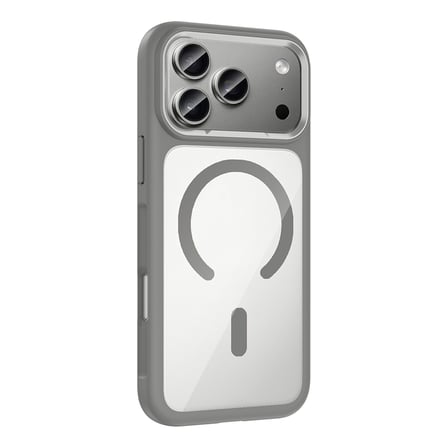 Apple iPhone 17 Pro Max Uyumlu Kılıf M-Safe Şarj Özellikli Metal Kamera Çerçeveli Zore Tiko Kapak