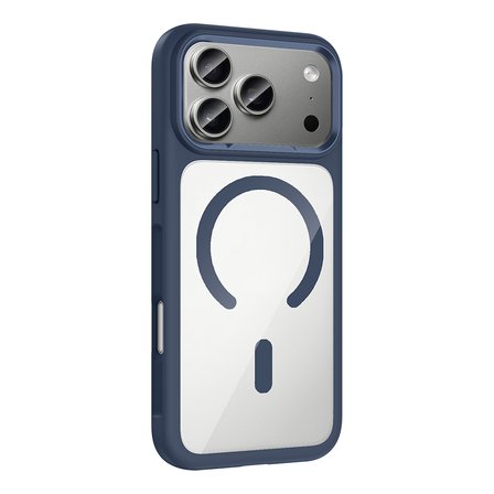 Apple iPhone 17 Pro Max Uyumlu Kılıf M-Safe Şarj Özellikli Metal Kamera Çerçeveli Zore Tiko Kapak