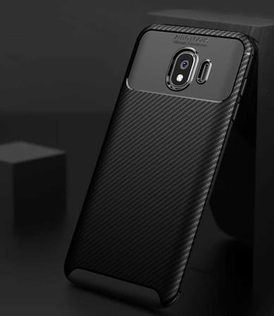Samsung Galaxy J4 Uyumlu Kılıf Zore Negro Silikon Kapak