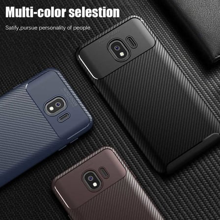 Samsung Galaxy J4 Uyumlu Kılıf Zore Negro Silikon Kapak