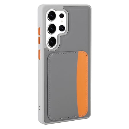 Samsung Galaxy S25 Ultra Uyumlu Kılıf Kartlıklı Zore X-Kart Silikon Kapak