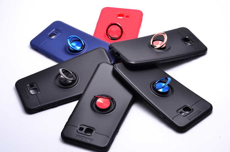 Samsung Galaxy J4 Plus Uyumlu Kılıf Zore Ravel Silikon Kapak