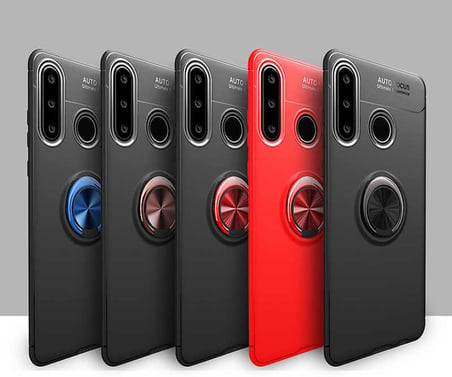 Huawei Y6P Uyumlu Kılıf Zore Ravel Silikon Kapak