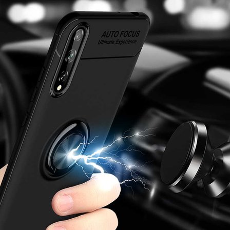 Huawei P Smart S (Y8P) Uyumlu Kılıf Zore Ravel Silikon Kapak