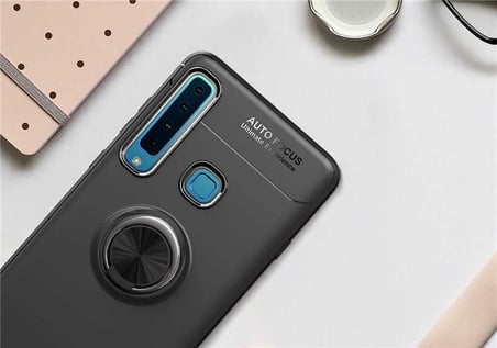 Samsung Galaxy A9 2018 Uyumlu Kılıf Zore Ravel Silikon Kapak