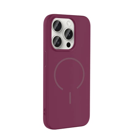 Apple iPhone 15 Pro Uyumlu Kılıf M-safe Şarj Özellikli Zore Meta Kapak
